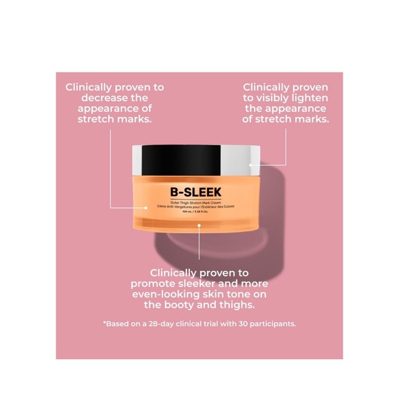 B-Sleek Outer Thigh Stretch Mark Cream - Picture 2 of 6